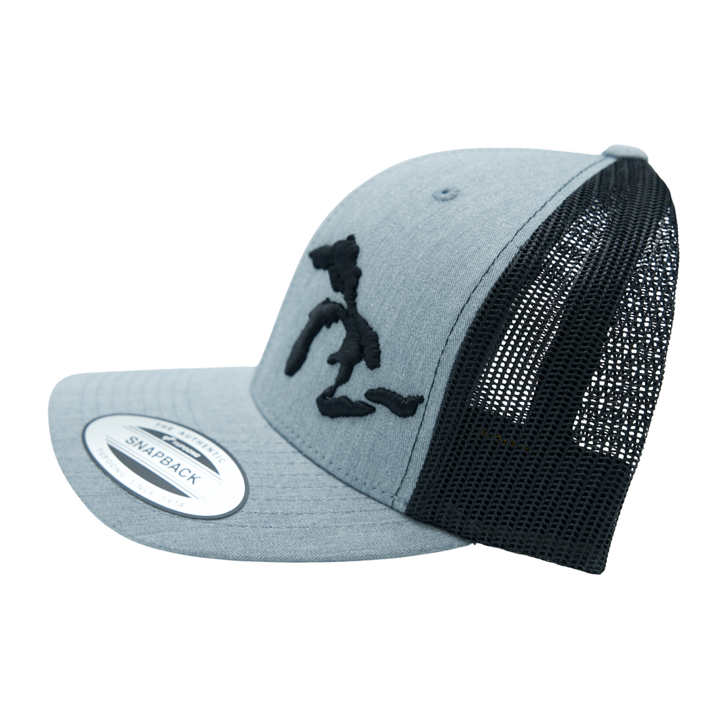 Great Lakes Trucker Hat Black/Grey